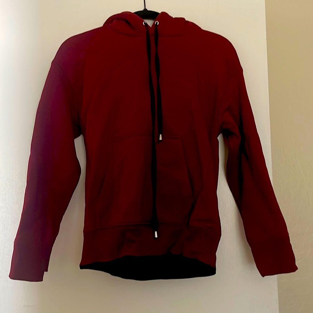 Dark red Helmut Lang sweatshirt